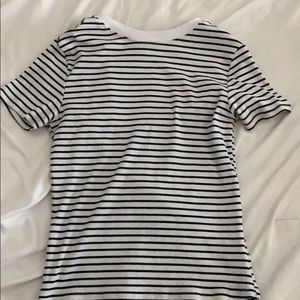 Black and white striped shirt !